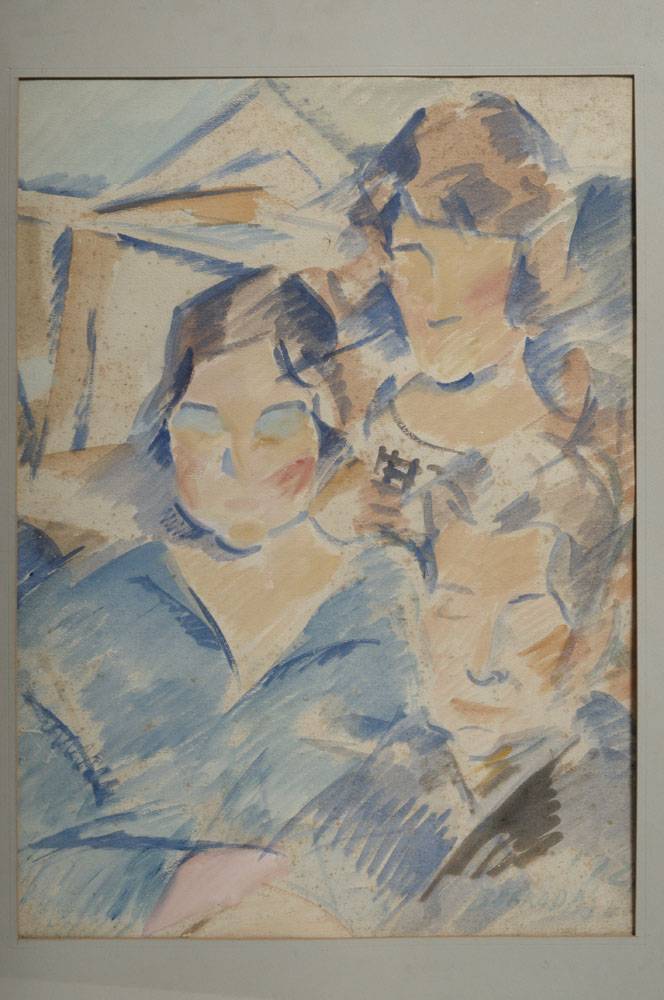 Carmen, Pilar y la madre, 1921